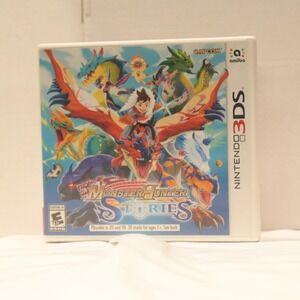 Monster Hunter Stories CIB Nintendo 3DS Complete w/ Case Manual Game
